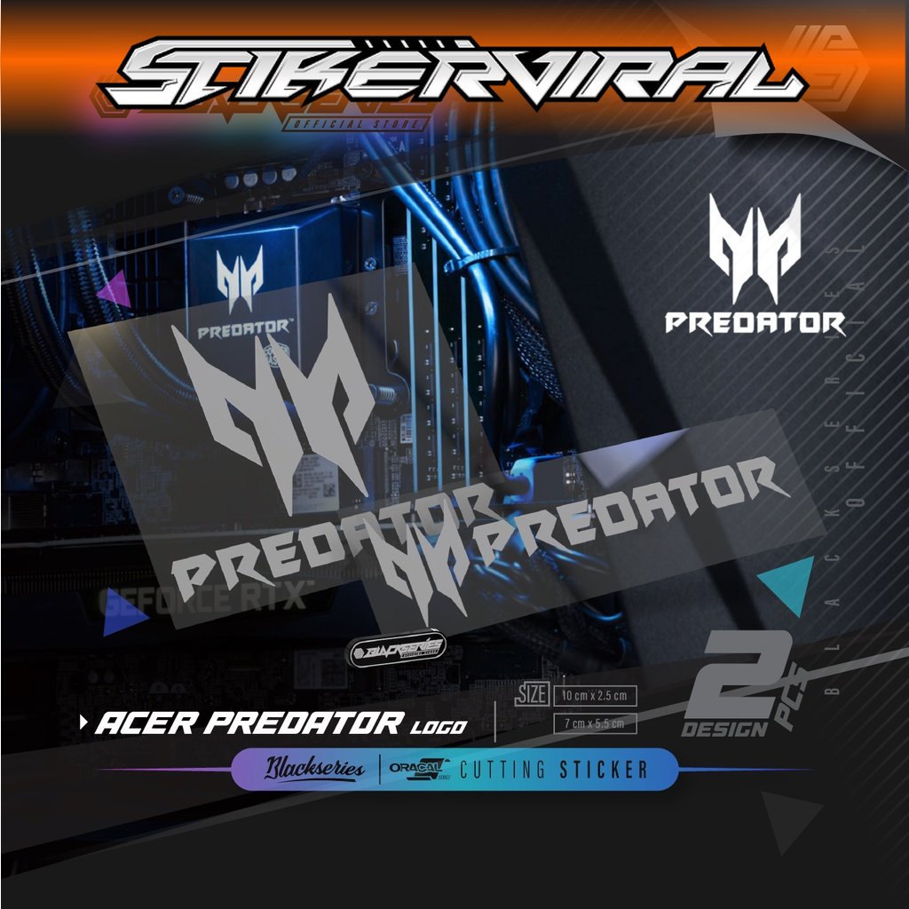 Cutting Sticker Acer Predator | Stiker Acer Predator | Acer  Predator