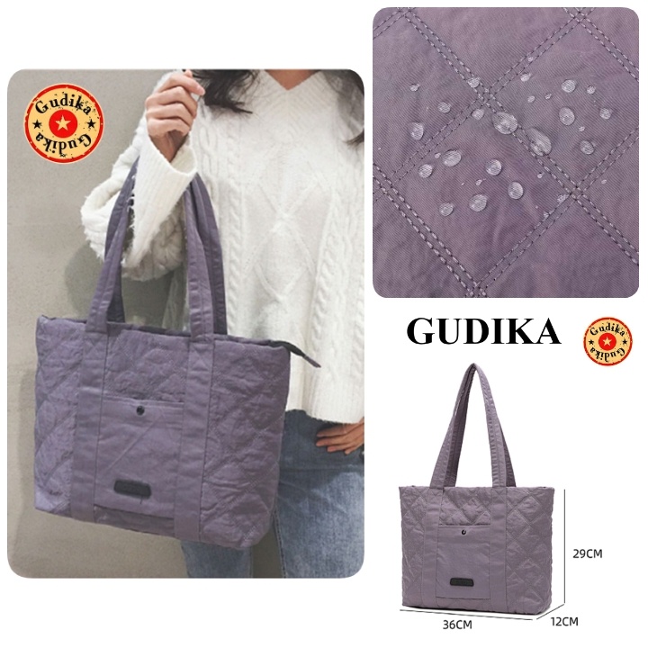 GUDIKA  Alita 66202 # Tas Besar Wanita Totebag Waterproof Import - tas selempang hand bag wanita