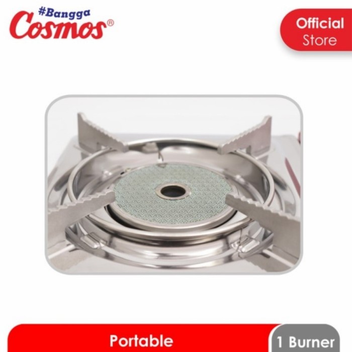 COSMOS CGC123 Kompor Portable Gas Stove | CGC 123 Cokelat Merah