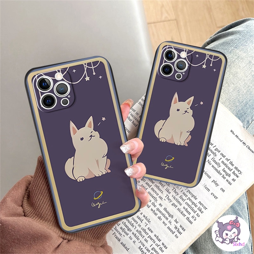 IPHONE Kompatibel Untuk Iphone8 7Plus X Xs Xr Untuk Iphone11 14 13 12 Pro Max SE2020 Xs Max 6 6s Plus Collapse Fashion Kartun Kelinci Silicon Phone Case Lembut Jatuh Perlindungan TPU Cover