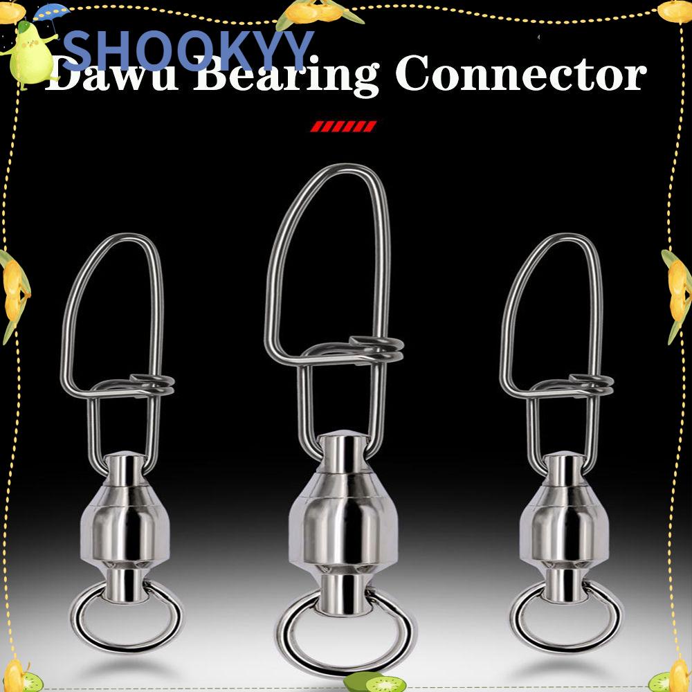 Chookyy Konektor Snap Pancing Dengan Pin Penjualan Panas Cincin Padat Stainless Steel Fishing Tackle Heavy Duty Ball