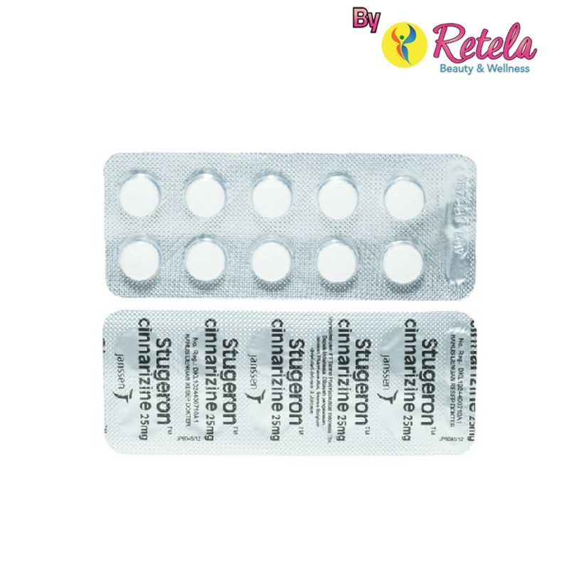 STUGERON 25MG 1 STRIP 10 TABLET