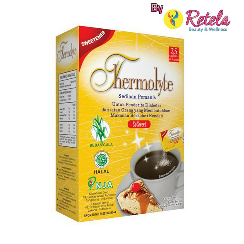 

THERMOLYTE DIET SUGAR 25`S@1GR