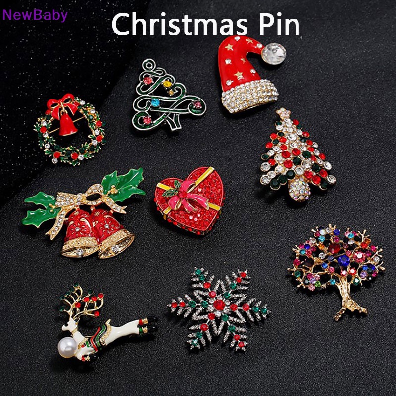 Newbaby Pin Natal Portabel Elegan Wanita Bros Banyak Bentuk Brooch Pin ID