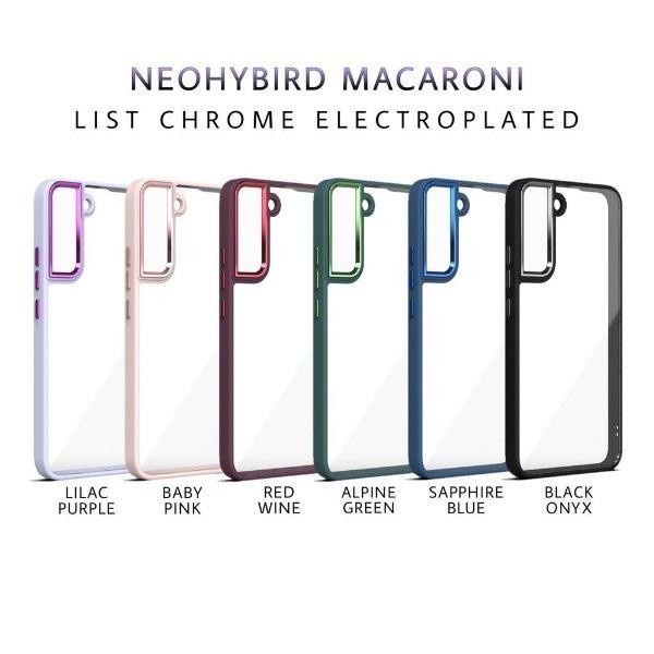 Case STEEL HYBRID Clear Samsung A23/A32 4G/A33/A52/A52S/A53/A72/A73 5G Shockproof Neo Hybrid List Chrome