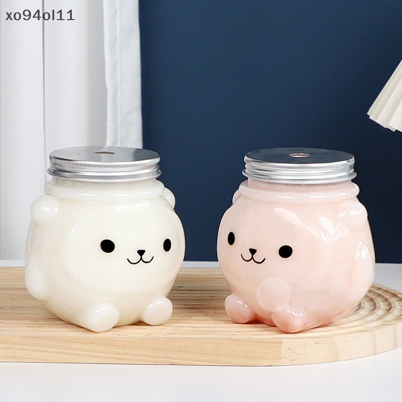 Xo 500ml Botol Minuman Little Bear Botol Minum Susu Teh Jus Botol Minum Dingin OL