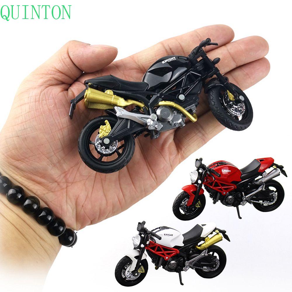 Quinton Motor Model Portable Decor Anak Koleksi Mainan Kendaraan Off-road 1:18 Kendaraan Mainan Mobil Plastik Simulasi Motor