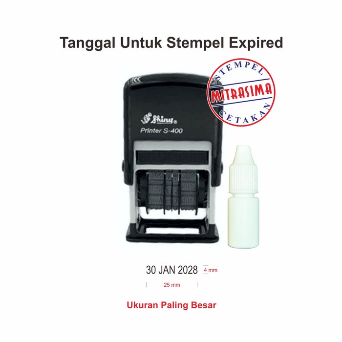 

Stempel Expired untuk Tanggal kadaluarsa produk - kecil