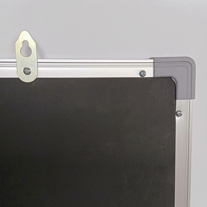 

Papan tulis magnet whiteboard gantung single face ZETTAKI 45x60cm
