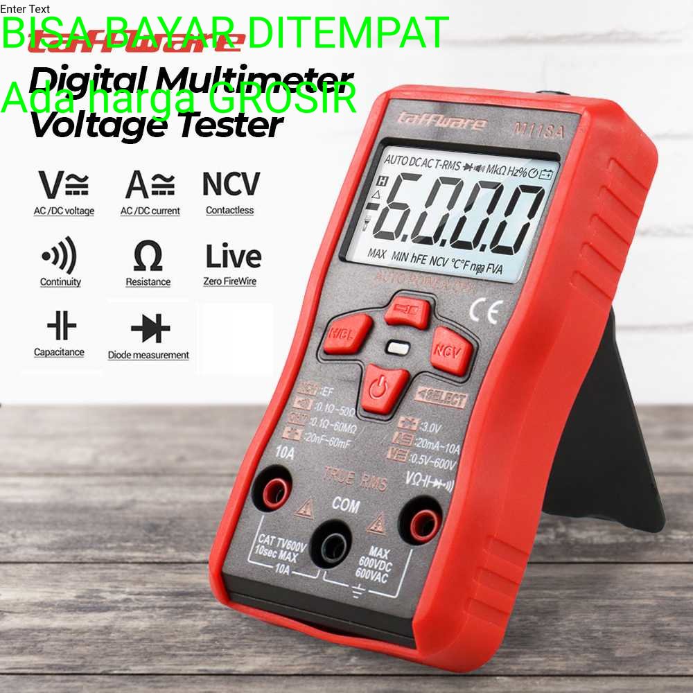 Taffware ANENG Digital Multimeter Voltage Tester - M118A