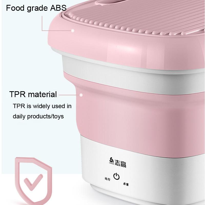 Mesin Cuci Mini Portable Mesin Cuci Lipat Mini Folding Portable Washing Machine Mesin Cuci Kecil