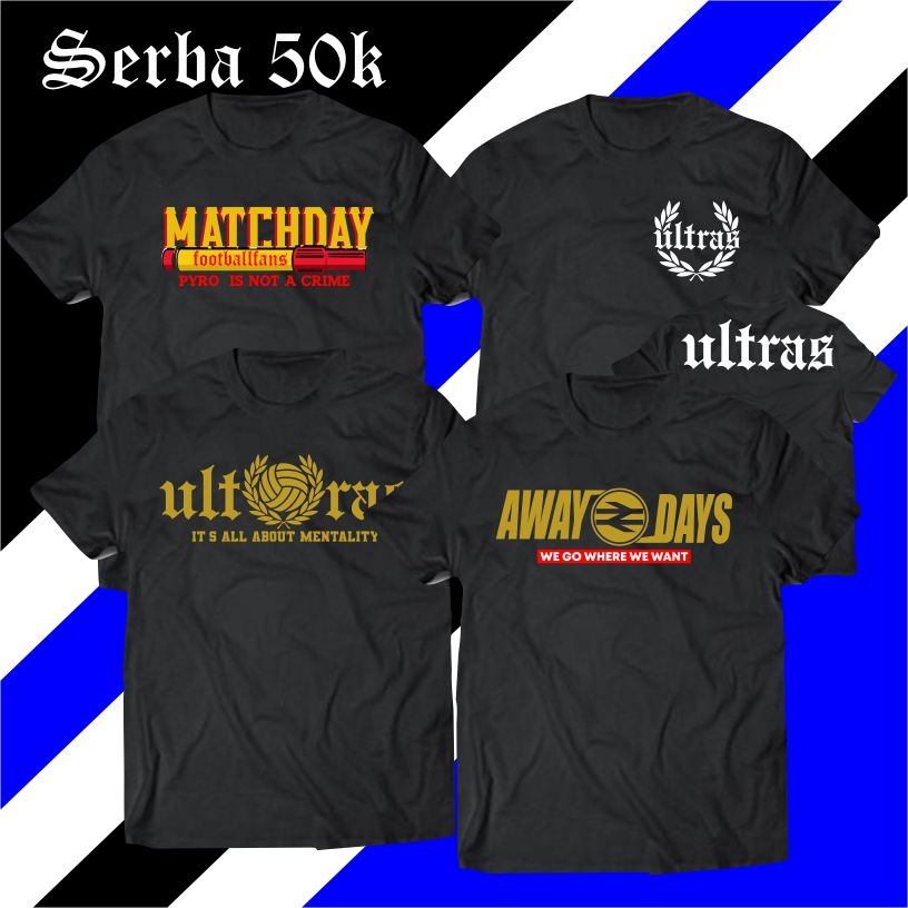 Kaos Baju Tshirt Hooligans Ultras Football Casual Branded Kekinian STOREID.COM