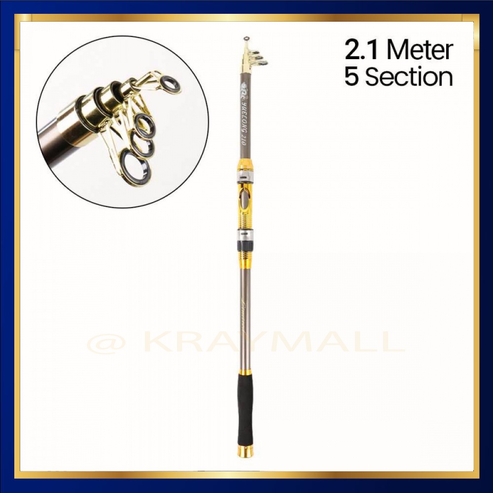 Joran Pancing Antena Portable Carbon Fiber Rod - M/5/M/6