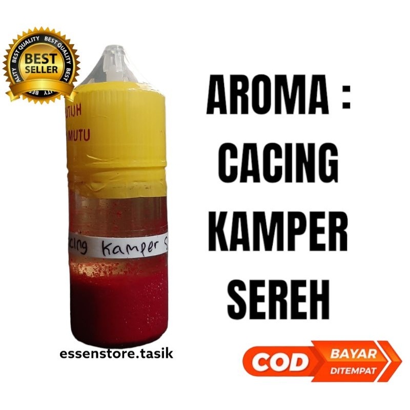 essen ikan mas oplosan essen cacing kamper sereh