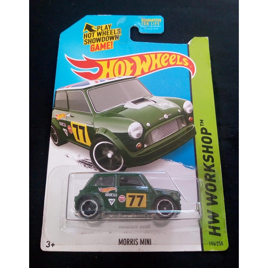 Hot Wheels - Morris Mini HW Workshop No.77 Green