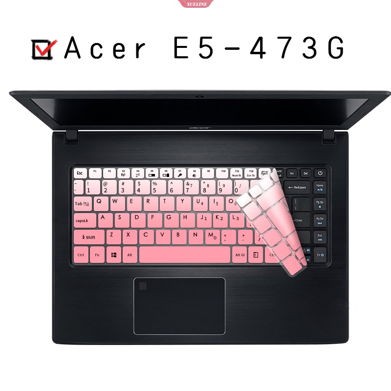 Untuk Acer E5-473G 475G 422G 421G 433G 474G TX520 TX50 TMP249 TX40 Film Pelindung Silikon Keyboard Tahan Debu Dan Tahan Air [ZXL]