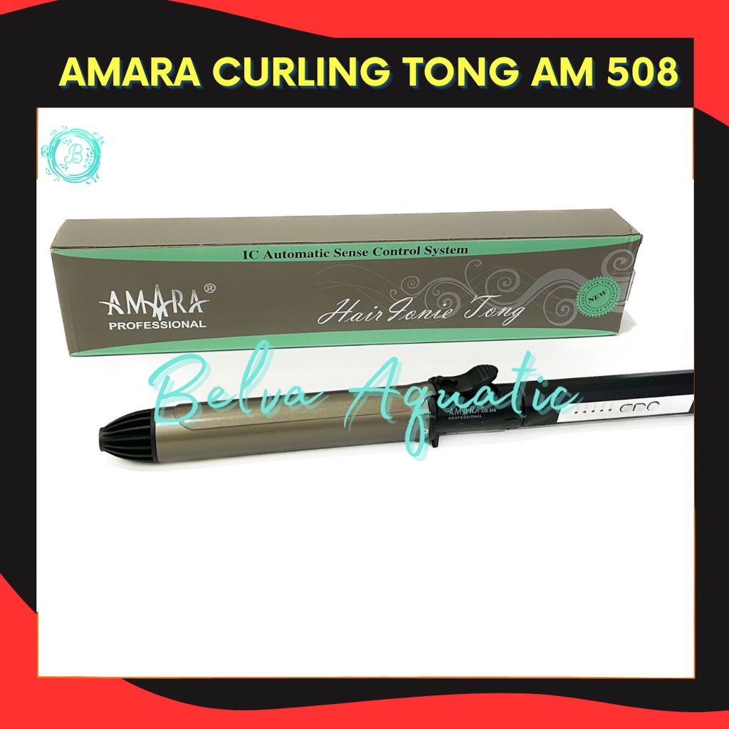 Amara Catok Curly AM 508 Catok Keriting Catok Rambut Salon Keriting Rambut Jadi Gampang