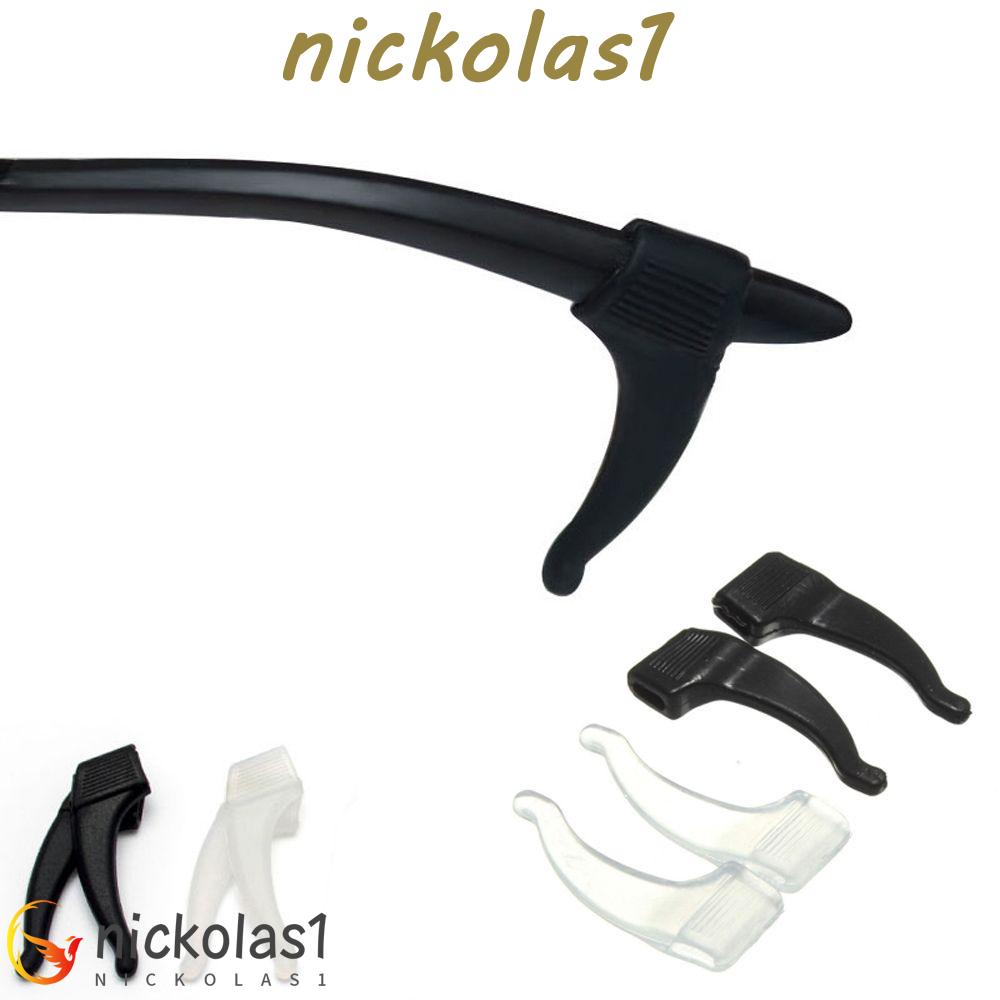 Nickolas1 Pengait Telinga Kacamata Silikon Untuk Mencegah Jatuh 4pasang 8pcs Kacamata Anti Mati Set Kacamata Anti - slip Set Kacamata Aksesoris Kacamata Tetap Anti slip Ear Hook