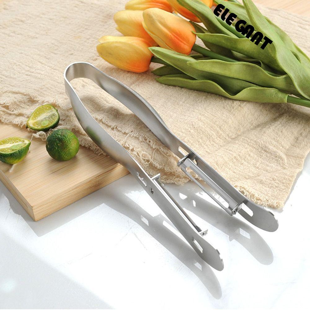 [Elegan] Asparagus Peeler Tomat Kentang Multifungsi Dua Sisi Cepat Menghapus Pemotong Buah Stainless Steel Alat Pengupas Sayuran