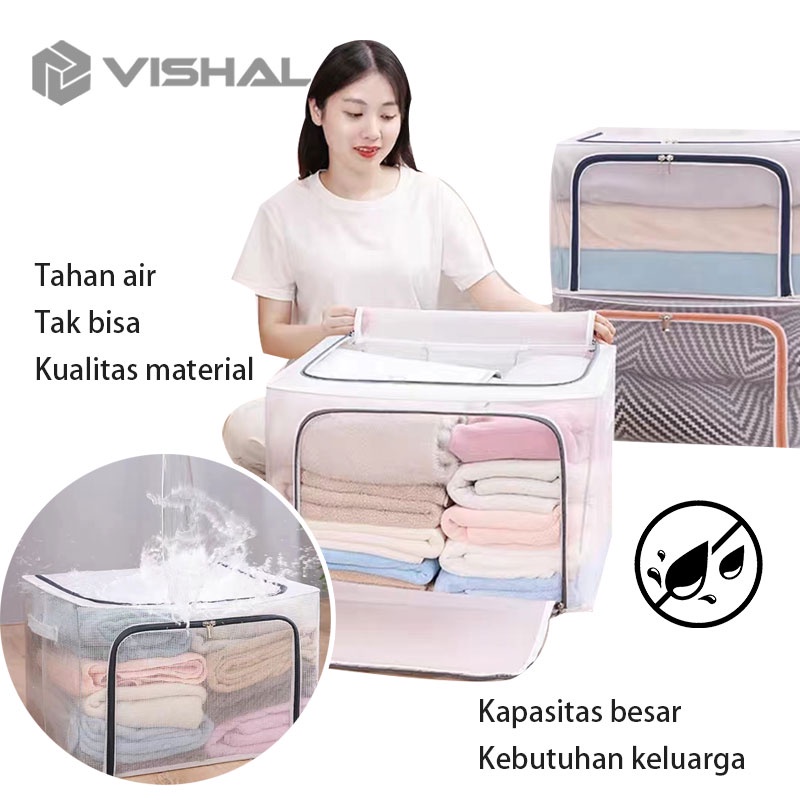 VISHAL Storage Box Kotak Penyimpanan Serbaguna / Organizer Kotak Mainan Perlengkapan Rumah VS-140