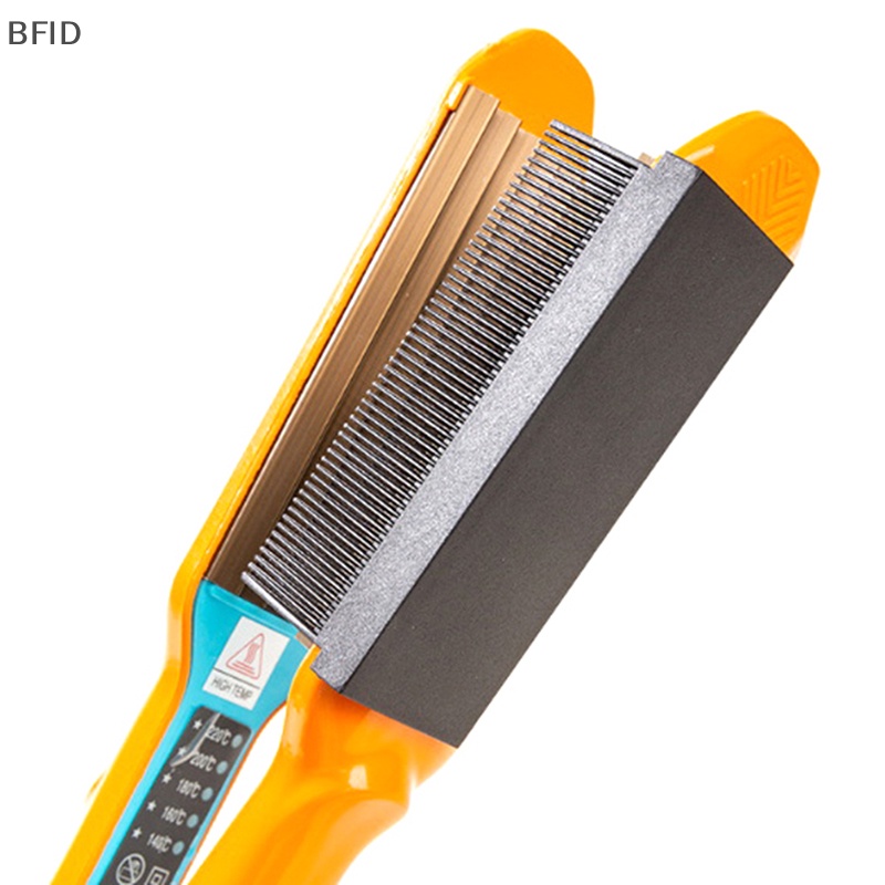 [BFID] Women Straightening Comb Attachment Fit Catokan Rambut Flat Iron Compact [ID]