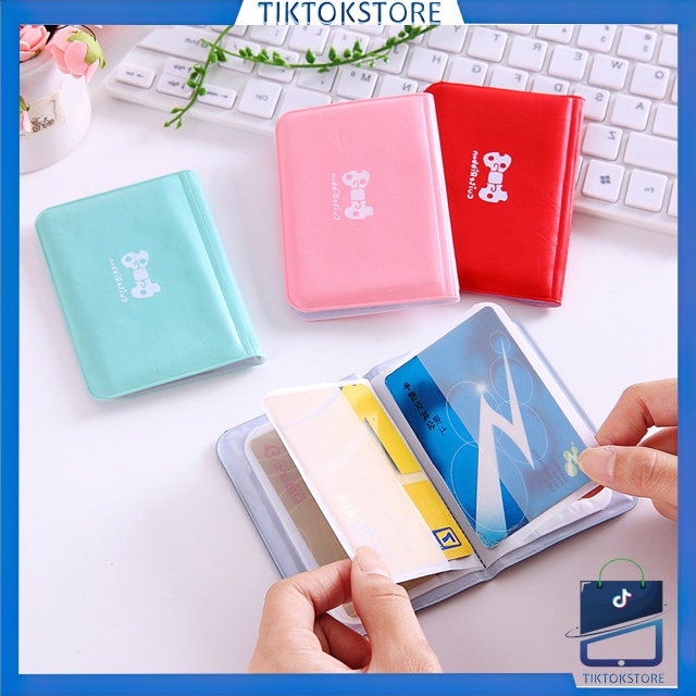 TIKTOK - D1374 ID Card Holder / Dompet Kartu Mini / Dompet Kartu Cutie Ribbon D061 / Dompet Kartu Pita / Card Wallet / Dompet ID Card