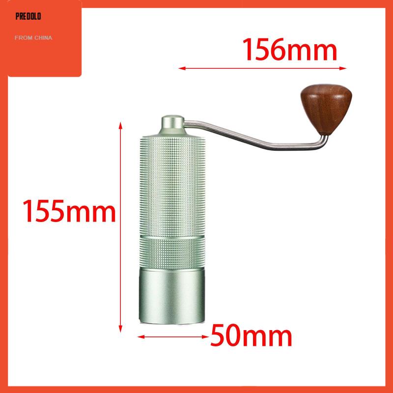 [Predolo] Grinder Kopi Manual Stainless Steel Conical Burr Untuk Drip Coffee Pour over