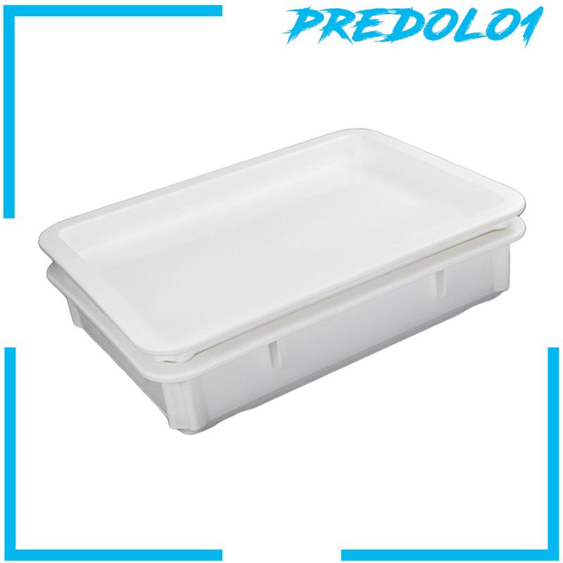 [Predolo1] Kotak Pizza Proofing Ringan Kokoh Untuk Dapur Restoran Pastry