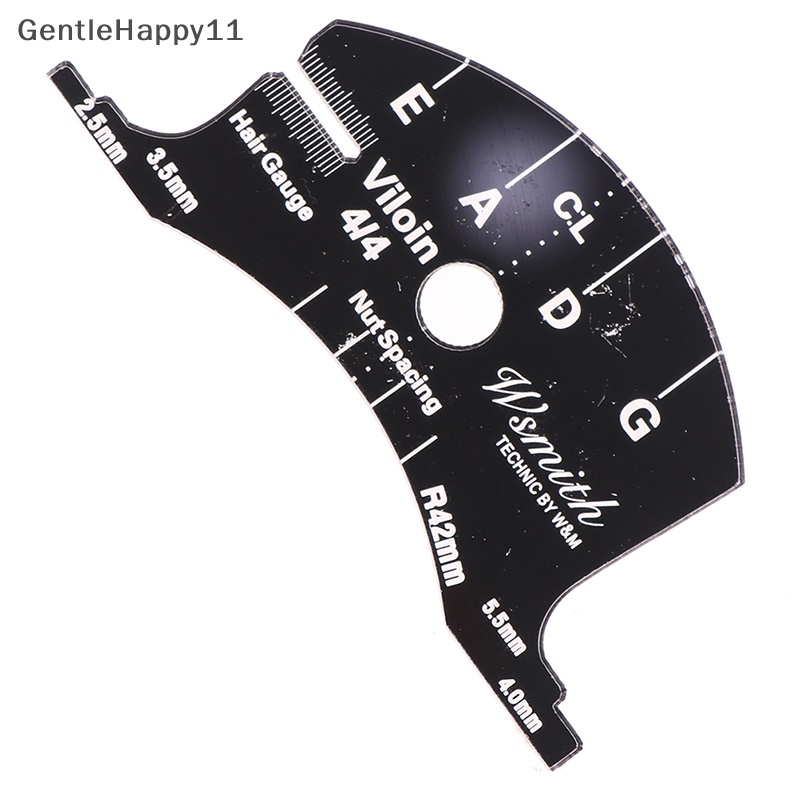 Gentlehappy Violin Bridges al Mold Template 4/4alat Perbaikan Jembatan Biola id