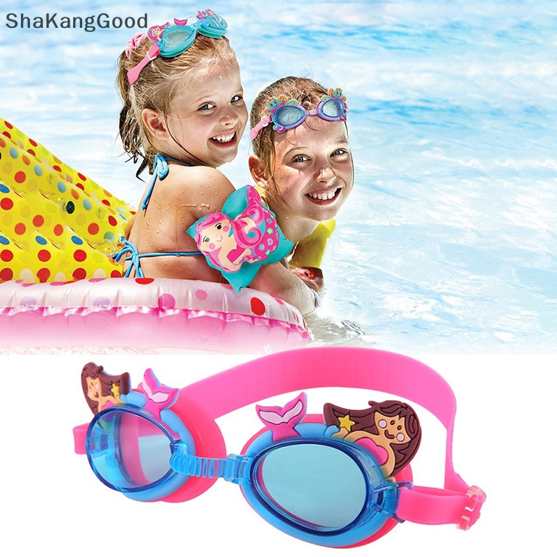 Skid Animal Cartoon Series Kacamata Renang Anak Anti Air Anti Kabut HD Kartun Swimming Goggles SKK