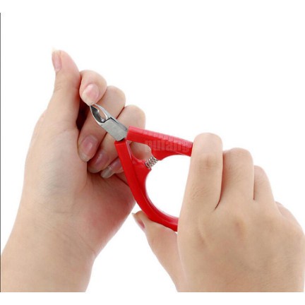 Nail Art Ujung Cutter UV Acrylic Salah Nail Clipper Tips Manicure Pedicure gunting kuku