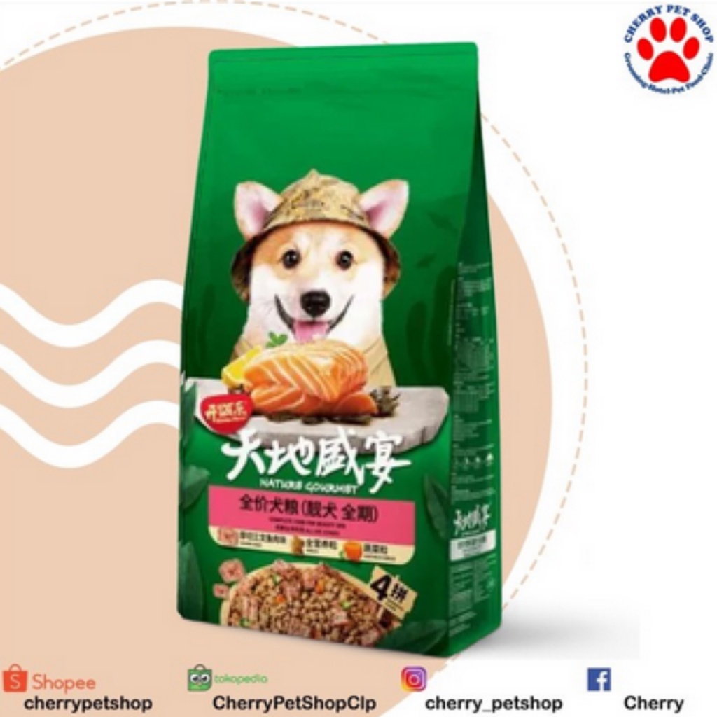 Dog Food 10kg Nature Gourmet Salmon Beauty