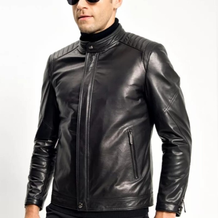 jaket kulit pria terbaru/ jaket kulit original pria-jaket kulit asli pria-jaket kulit asli Garut /ja