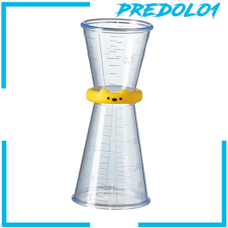 [Predolo1] Shaker Cocktail Bening Anti Bocor Boston Shaker Untuk Minuman Aksesoris Bar Rumah
