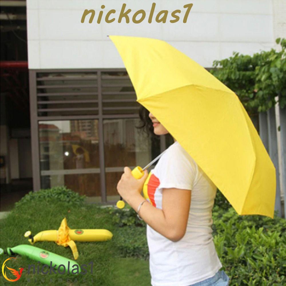 Nickolas1 Payung Lucu Kreatif Tahan Angin Waterproof Double Folding Rain Gear