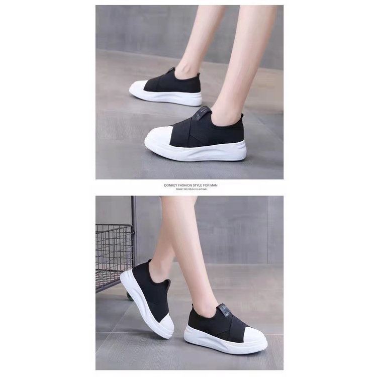 JILITU SEPATU WANITA SNEAKERS   SW-37  FASHION IMPORT KOREAN TREND  FREE KOTAK