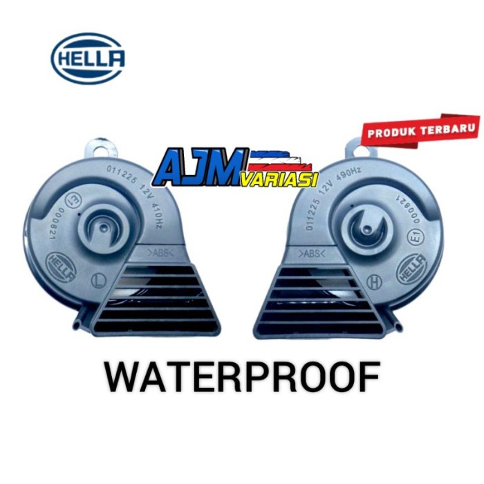 Klakson Hella Waterproof Klakson Keong Bisa Untuk Mobil Motor - Klakson