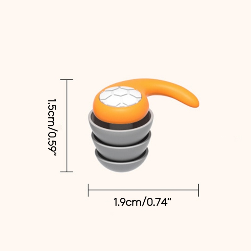 Vivi Silicone Noise Cancelling Ear Plugs Reusable Pluggies Anak Renang Penyumbat Telinga Untuk Saluran Telinga Kecil Hypoallergenic