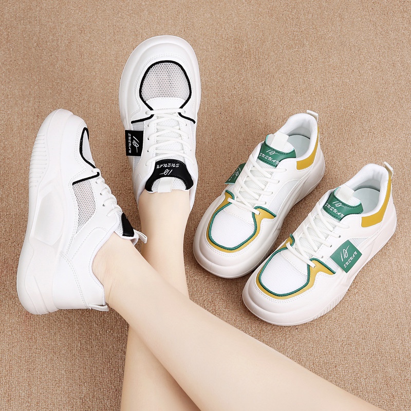 JBI - 0298 GRATIS BOX Sepatu Sports Wanita Sneakers Style Modis Modern Korean Fashion Shoes