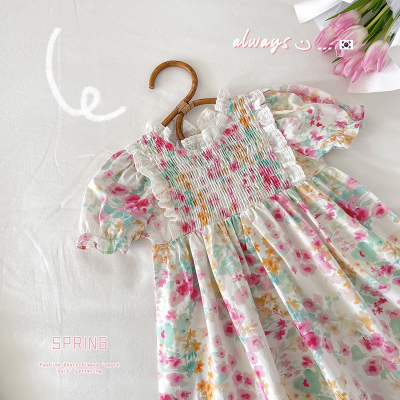 2-6thn | DRESS ANAK KOREA PESTA ELEGAN FORMAL PEREMPUAN MDD MP 1