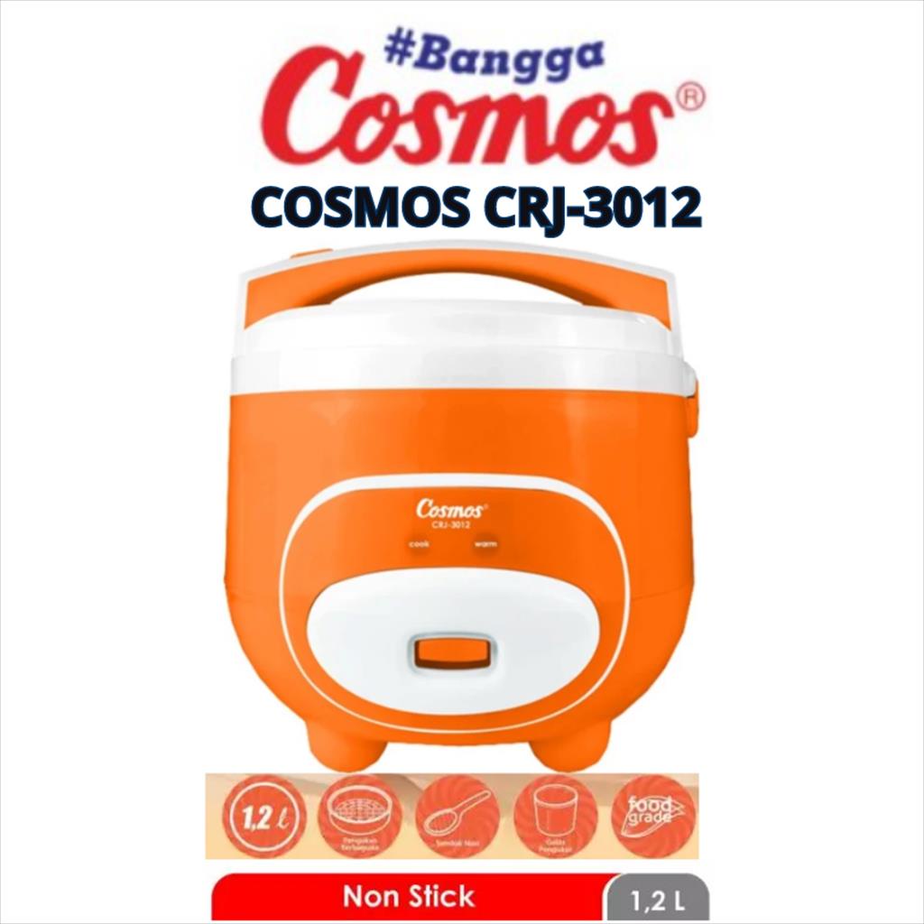 Cosmos Rice Cooker Penanak nasi mini CRJ3012 CRJ-3012 CRJ 3012