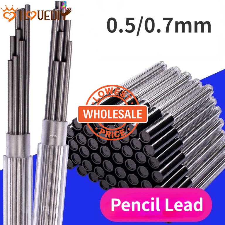 [Harga Grosir] 1pc0.5 /0.7 /0.9mm Perlengkapan Sekolah Kantor/Inti Pengganti Pensil Tulisan/Refill Lukisan Kapasitas Tinggi/Timah Pensil Otomatis/Alat Tulis Siswa