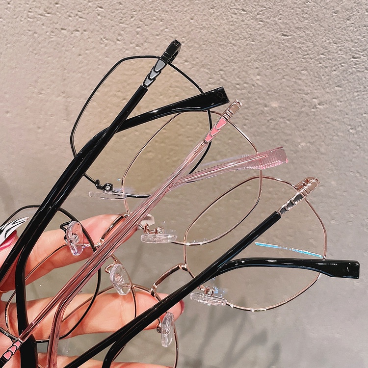 Viendo Kacamata Minus Photocromic Anti Radiasi Blueray Wanita Pria Cowok Frame 2 in 1 Bluecromic Potocromic Antiradiasi Kecamata Besi Besar Sinar Matahari UV400 Kaca Mata Optik komputer Hp-2