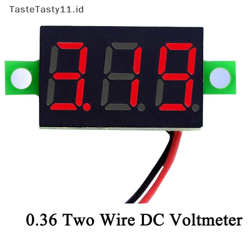 Indikator tegangan voltase digital lasikaaste naomasty ni 2.5-30 panel dessy 2kabel   .