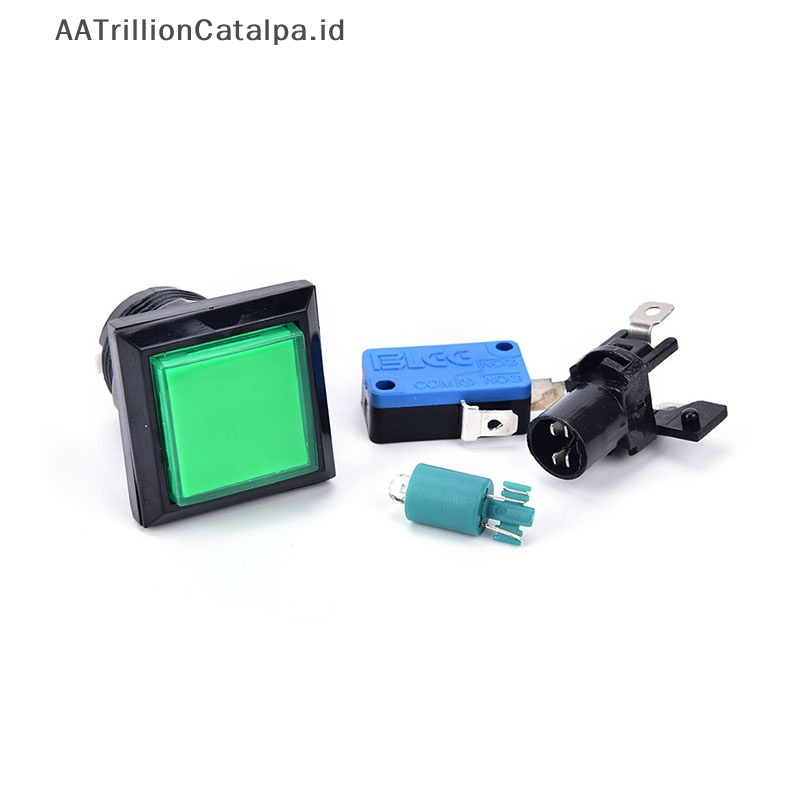 Mesin game kotak 33mm kaiwarillion naomatalpa 33mm tombol tekan arcade marocco illuminated push button