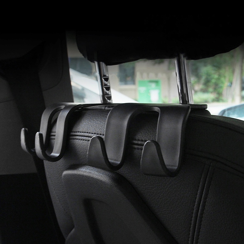 [glowingbrightly] Universal Car Seat Back Hook Multifungsi Auto Car Seat Headrest Gantungan Hook Phone Holder Organizer Mobil Untuk Tas Dompet TFX