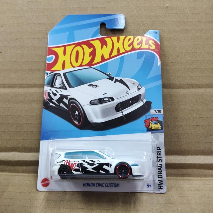 Hotwheels Honda Civic Custom Putih - Lot J 2023