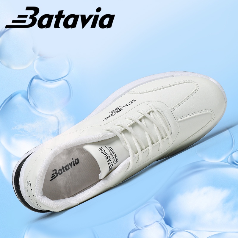 BATAVIA Pria olahraga Shoes Impor white Pria olahraga coffee sepatu Sneakers sepatu sekolah Sepatu Pria Original Sneakers Putih Casual Running Travelling Sepatu Cowok Dewasa Kerja Kasual Outdoor Sekolah Sport J16