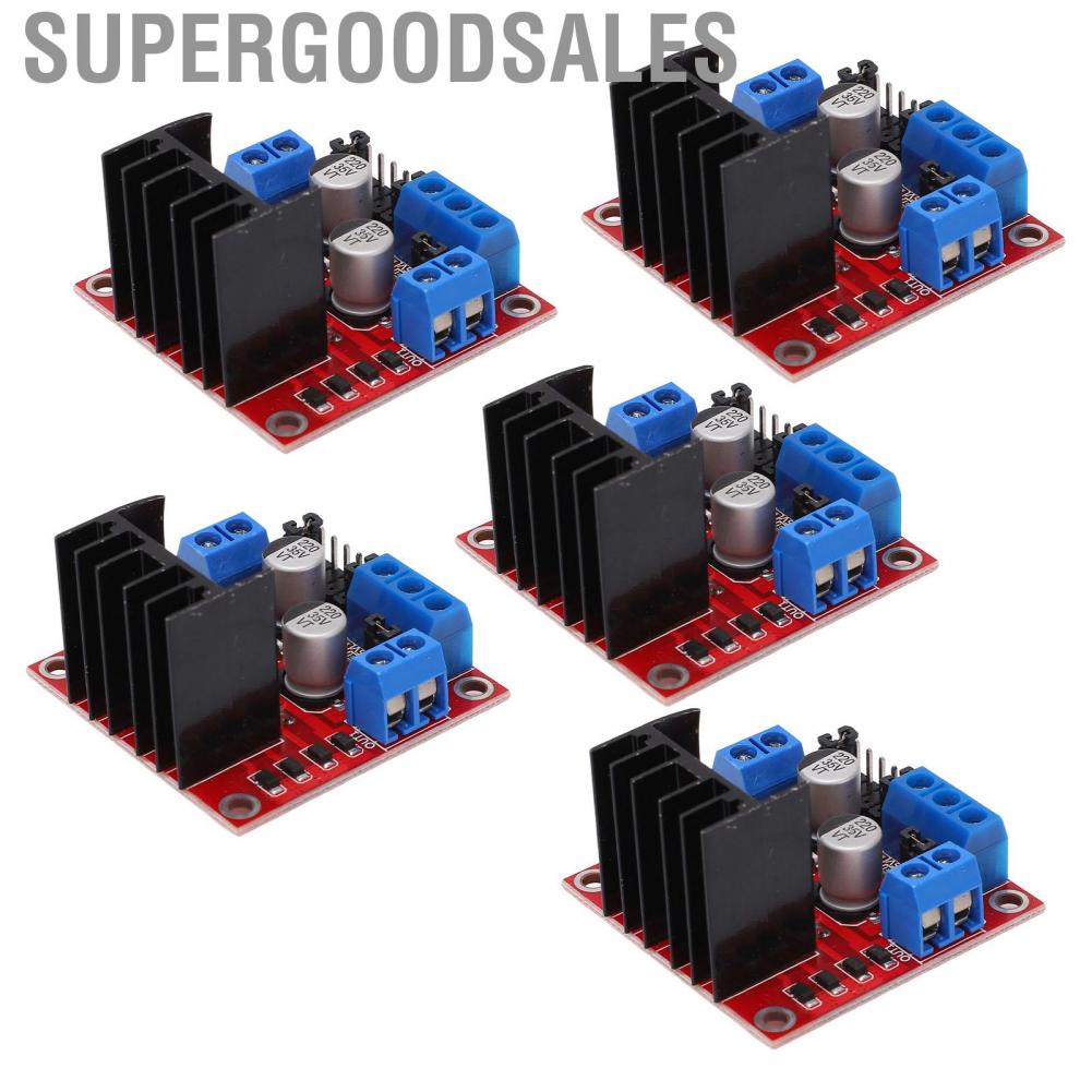 Supergoodsales 5X L298N Dual H Bridge Stepper   Controller Board Module For