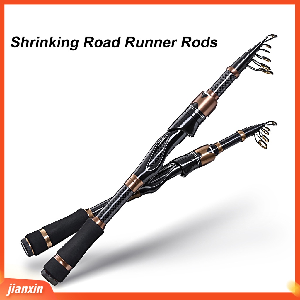 (In Stock) LEO Lure Rod Telescopic Kokoh Memancing Outdoor Ultra Ringan Karbon Portable Marine Fishing Rod Alat Pancing